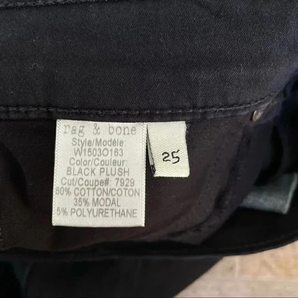 Anthropologie | Rag & Bone Plush Legging Skinny Jean - Picture 10 of 10